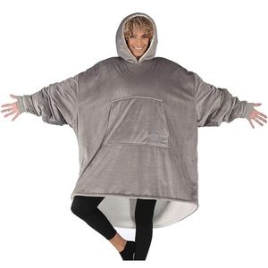 THE COMFY Original | Oversized Microfiber & Sherpa Wearable Blanket | OS